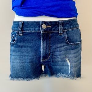 Victoria’s Secret PINK Distressed Denim Shorts